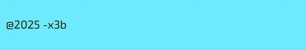 @2025 -x3b 